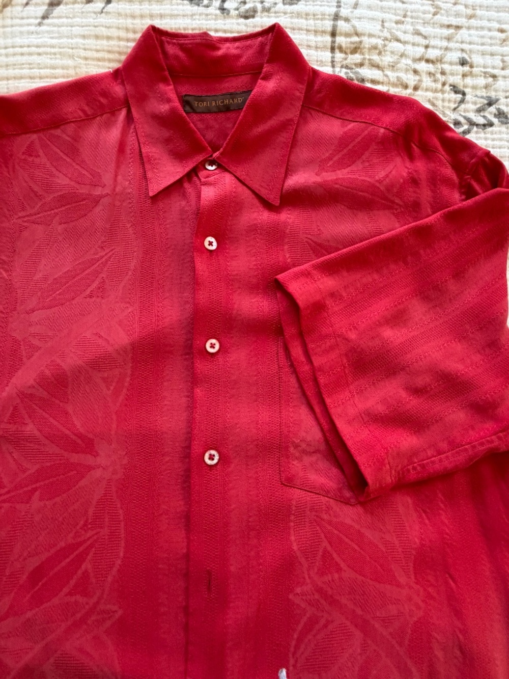 Tori Richard mens shirt